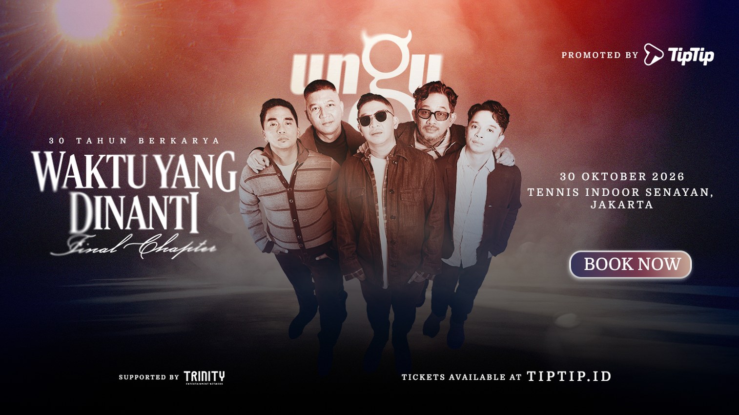 Waktu Yang Dinanti — 30 Tahun Berkarya, Ungu, 30 October 2026 at Tennis Indoor Senayan, Jakarta
